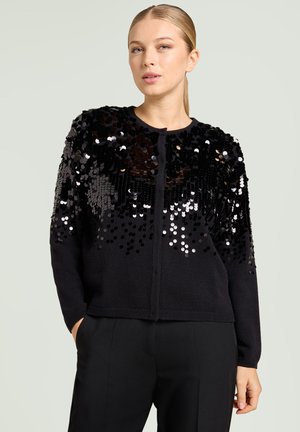 RICAMATO - Cardigan - nero
