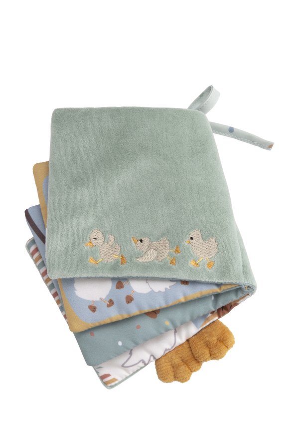 SPIELBUCH EDDA – Kuscheltier – dunkelgrün meliert