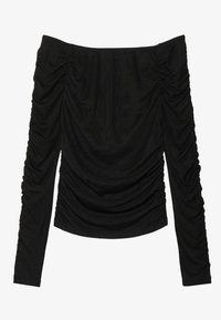 Top dugih rukava - black