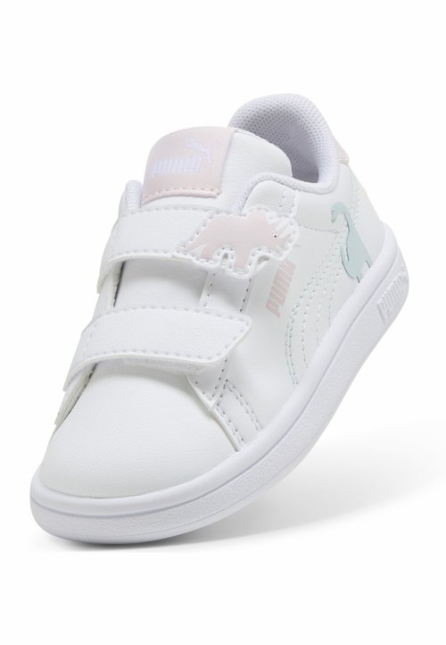 PUMA SMASH 3.0 DINO V INF UNISEX - Baby shoes - white-powder pink — photo 4