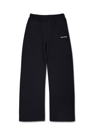 Pegador, ANNI WIDE SWEAT PANTS - Παντελόνι φόρμας - washed black/white gum