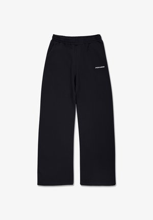 Pegador, ANNI WIDE SWEAT PANTS - Παντελόνι φόρμας - washed black/white gum