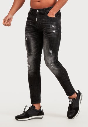 Alessandro Zavetti LEONELLI - Jeans slim fit - black wash