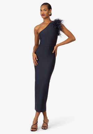 open lace back dress Greco Cinched Pleated Detail Blazer Dress – No. 14
