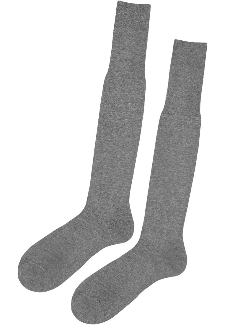 Calzedonia Knee high socks - grigio medio melange/light grey