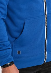 Ombre Mikina na zip - blue