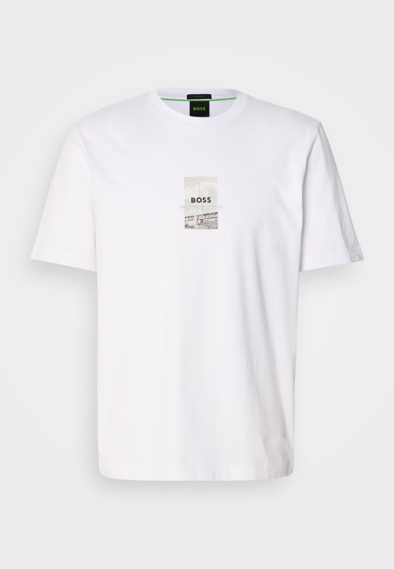 Boss T-shirt print wit