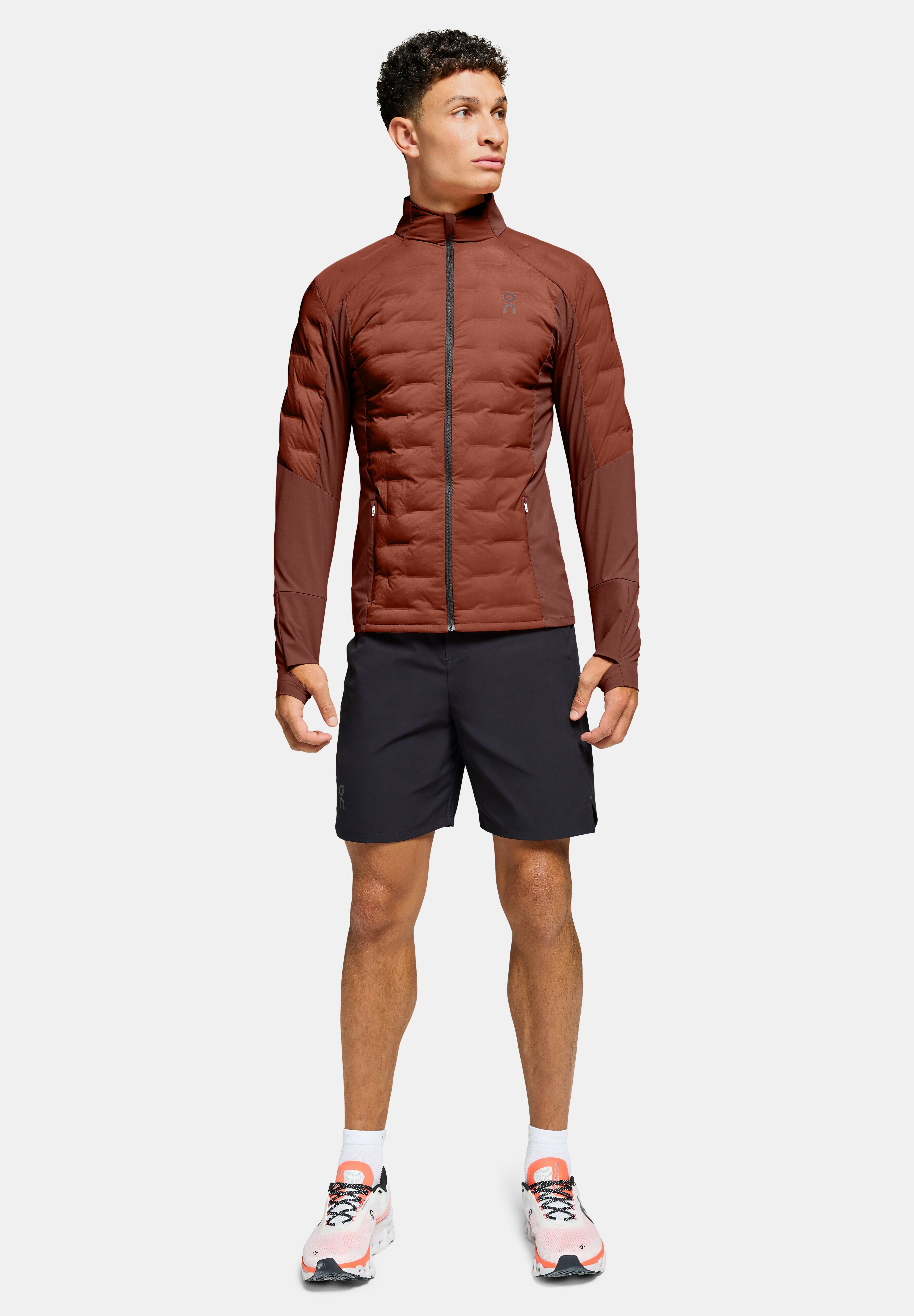 ウォーキング・ランニングウェア On Climate Jacket Auburn Ruby On CLIMATE - Running jacket - auburn ruby/red - Zalando