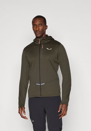 PEDROC 3 JACKET - Φούτερ με φερμουάρ - dark olive