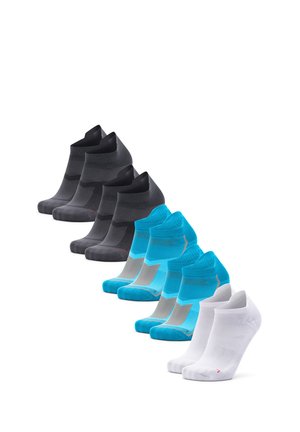 Danish Endurance, CLASSIC SPORTS LOW-CUT 5-PACK - Sportsstrømper - grey blue white