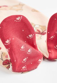 Next EMBROIDERED DETAILS 3 PACK - REGULAR FIT - Overal na spanie - red cream