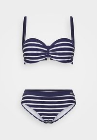 Geselecteerd, navy/white