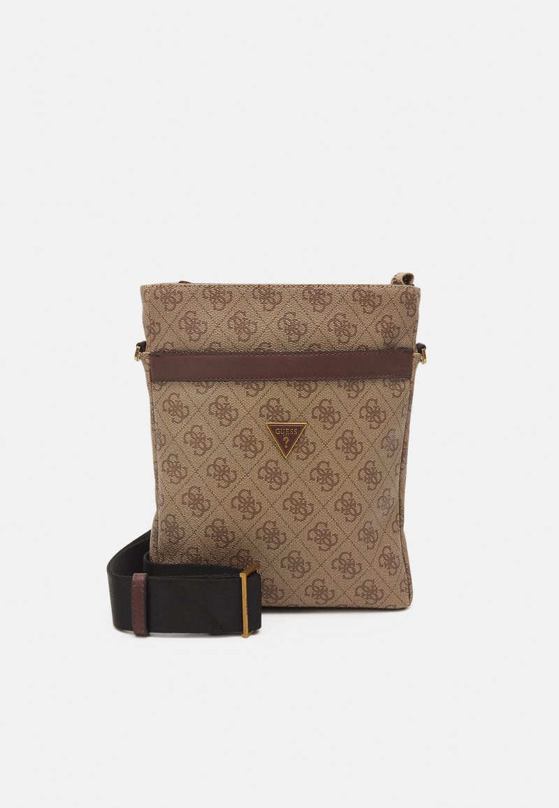 Guess VEZZOLA UNISEX - Axelremsväska - beige/brown