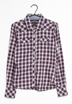 Overhemdblouse - red