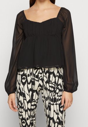 Bluse - black