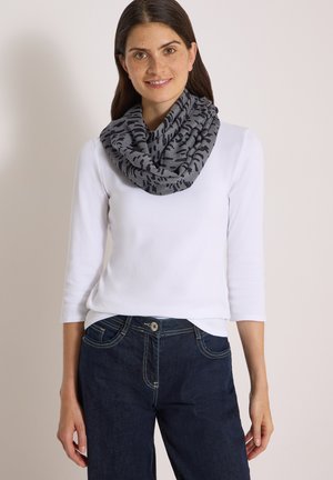 Cecil, LOOP-SCHAL IM AUSBRENNER-LOOK - Écharpe tube - urban dark blue