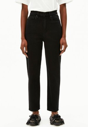 Mom jeans - black