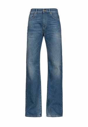 Vaqueros a campana - blue denim