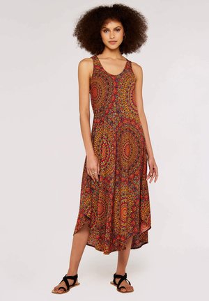Apricot MOROCCAN MANDALA - Freizeitkleid - red