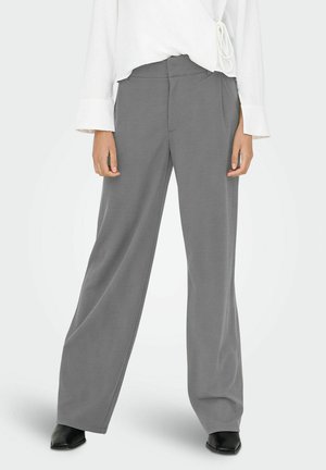 GEGGO LIFE OCCASION JRS NOOS - Pantalon classique - medium grey melange
