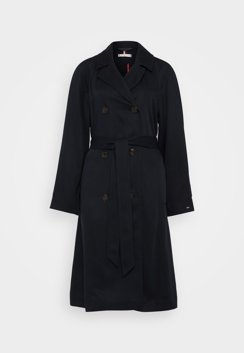 Tommy Hilfiger Trenchcoat donkerblauw