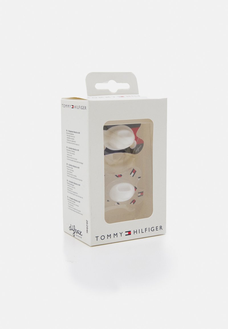 Tommy Hilfiger BABY DUMMY 2 PACK UNISEX Dummy white Zalando.co.uk
