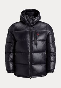THE GORHAM GLOSSED DOWN JACKET - Casaco de penas - black