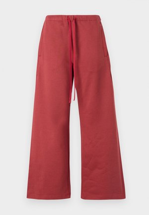 Replay PANTS LOGO - Jogginghose - wine red