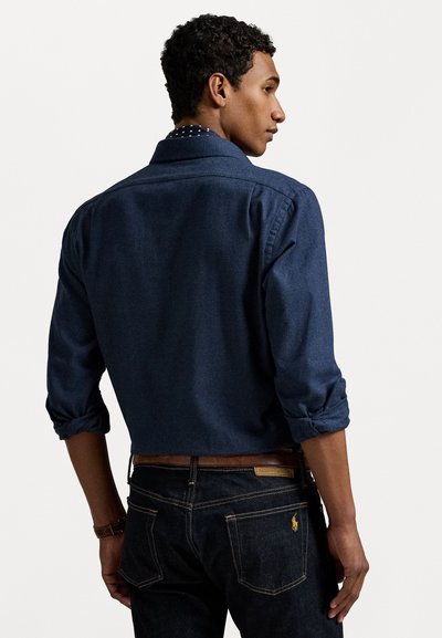 Polo Ralph Lauren CUSTOM FIT PERFORMANCE TWILL SHIRT - Krekls - medieval blue heather