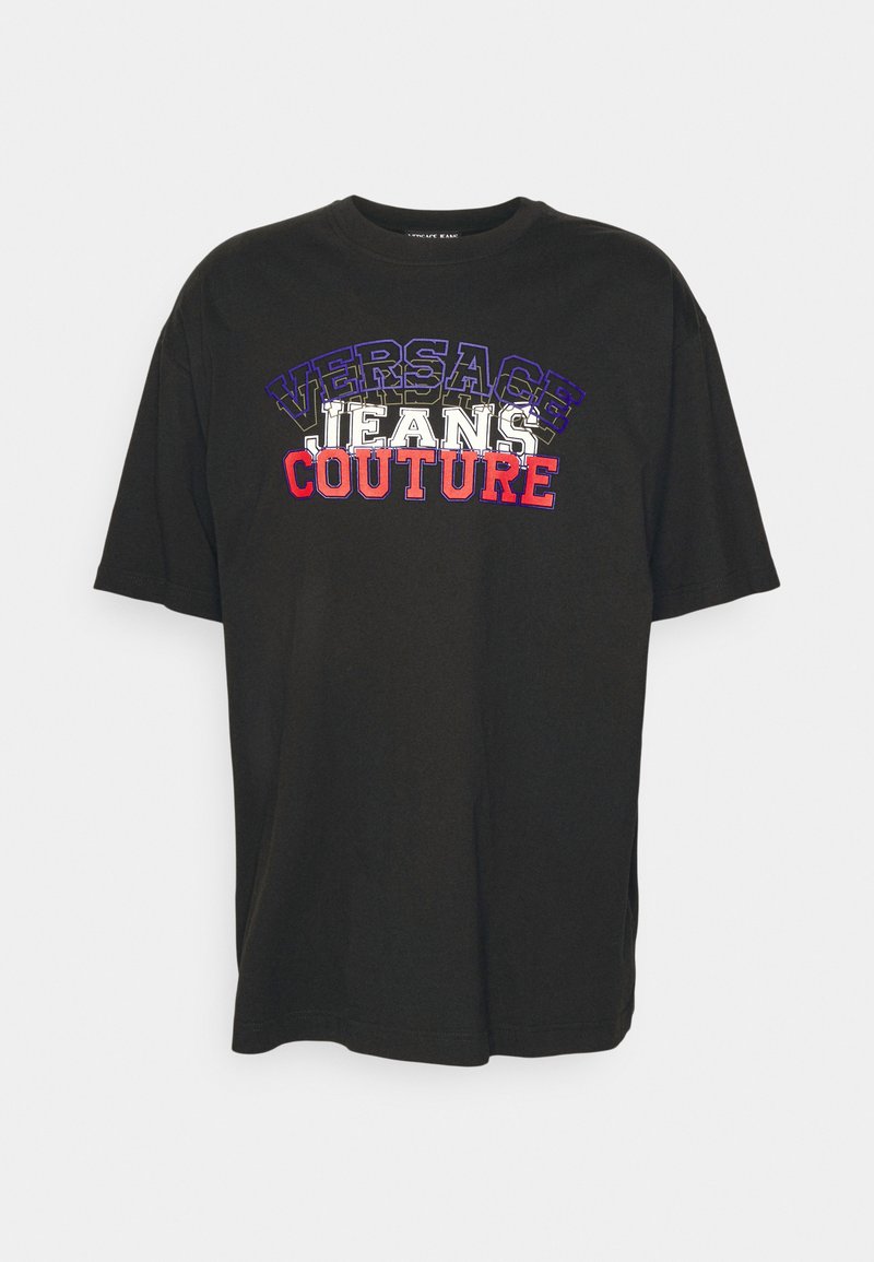 Versace Jeans Couture T-shirt print zwart Versace Jeans Couture T-shirt print zwart