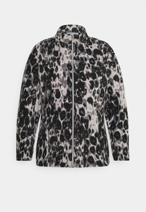 LEOPARD PRINT JACKET - Forro polar - grey