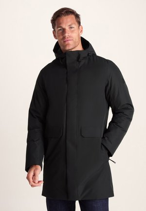 Down coat - black