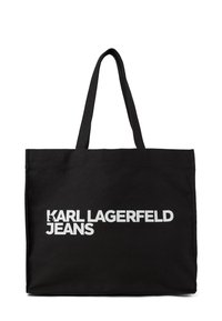 LOGO - Shopping bags - black