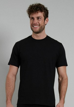 Götzburg, GÖTZBURG HERREN T-SHIRTS RUNDHALS KURZARM | 4 STÜCK - T-Shirt basic - schwarz