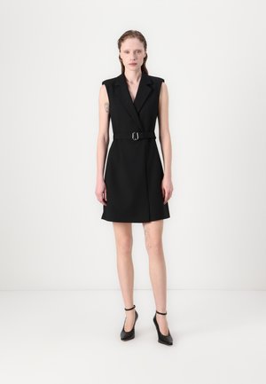 KOMEA - Shift dress - black
