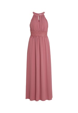 VILA VIMILINA HALTERNECK NOOS - Vestito lungo - mesa rose