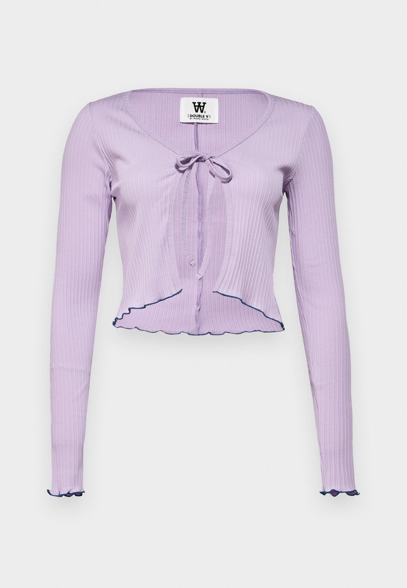 DOUBLE A BY W.W. Longsleeve lila DOUBLE A BY W.W. Longsleeve lila