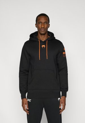 UFC ZENITH FIGHT WEEK PLAIN VERSION MENS HOODIE - Pulover s kapuco - black/orange