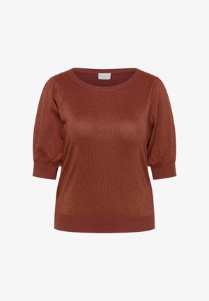 Kaffe Curve, KCREGITTA - T-shirt basique - henna