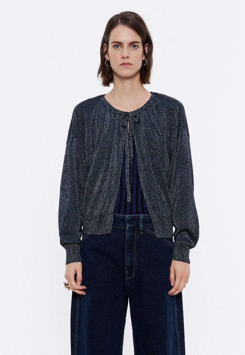 Bimba Y Lola LAZOS - Chaqueta de punto - marino