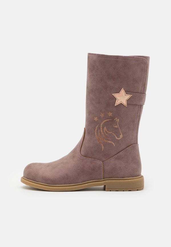 Stiefel - mauve