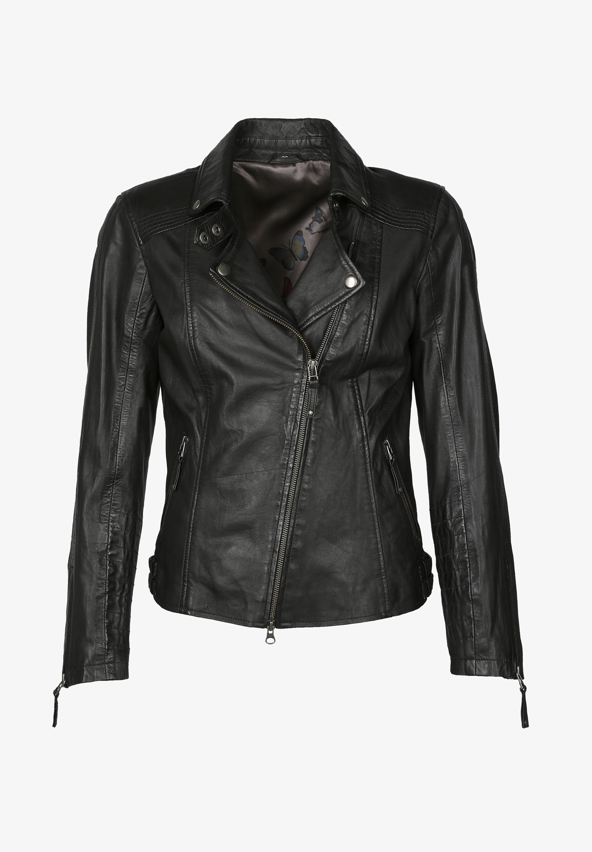 Bikerjacke Cecil Kunstlederjacke Mit Kapuze Schwarz