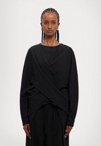 Henrik Vibskov HAZI BLOUSE - Long sleeved top - black