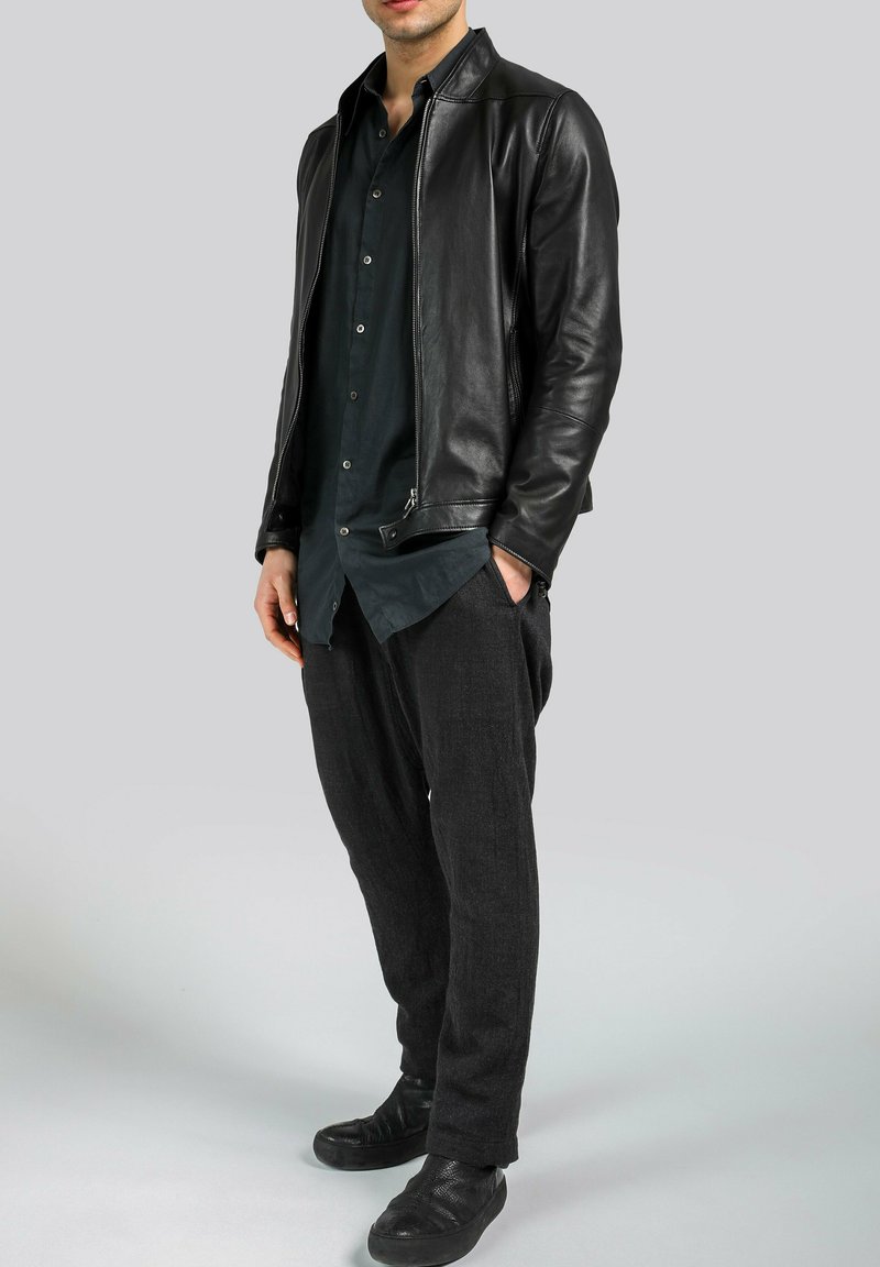 Herren Bekleidung | Vespucci by VSP GILLES Lederjacke black/schwarz - TD79513 Herren Bekleidung | Vespucci by VSP GILLES Lederjacke black/schwarz - TD79513