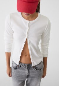Stradivarius LONG SLEEVE - Kofta - beige