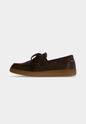 Marc O'Polo, MODEL CHARLIE W 2B - Яхтени обувки - mossy earth/linen beige