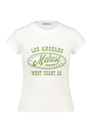 America Today, EBONY - Camiseta estampada - off white