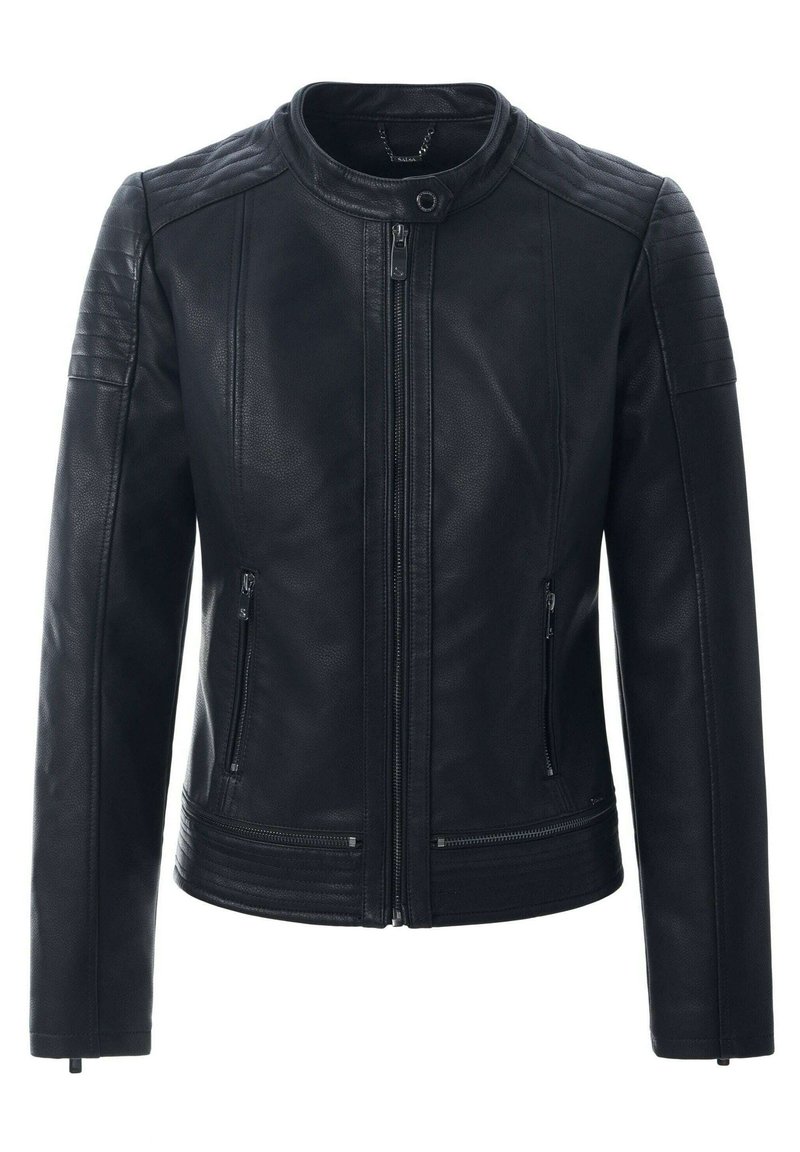 Damen Leichte Jacken | Salsa MANHATTAN Lederjacke Black/schwarz - JS37227 Damen Leichte Jacken | Salsa MANHATTAN Lederjacke Black/schwarz - JS37227