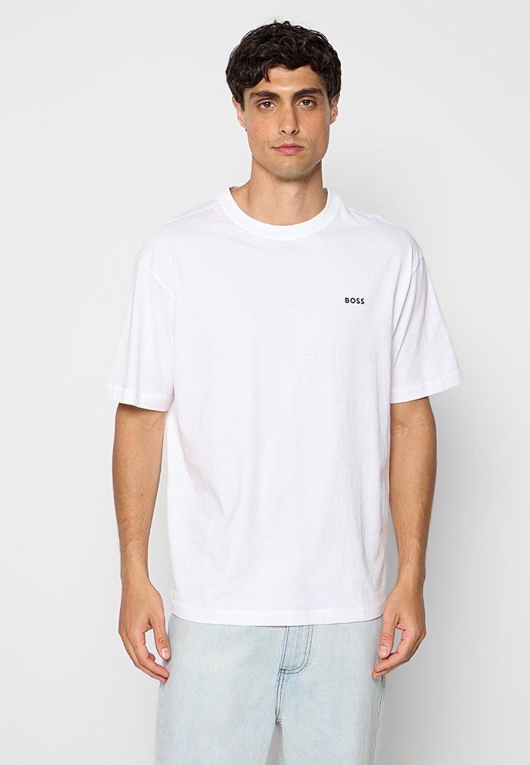 Boss T-shirt print wit
