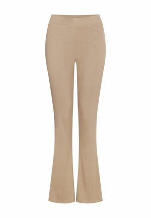 ESOTIQ, CLEAR - Leggings - Trousers - beige